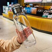 Botella De Agua De Vidrio Con Correa Y Bolsa Portátil Deportiva Resistente Al Desbordamiento Para Viajes Al Aire Libre Adultos - details 1