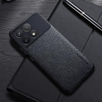 Funda De Cuero De Lujo Para Xiaomi Poco F6 pro Diseño Sencillo Cubierta Negocios Con Bolsillo Para Tarjetas Resistente Al Agua Y Arrugas - details 2