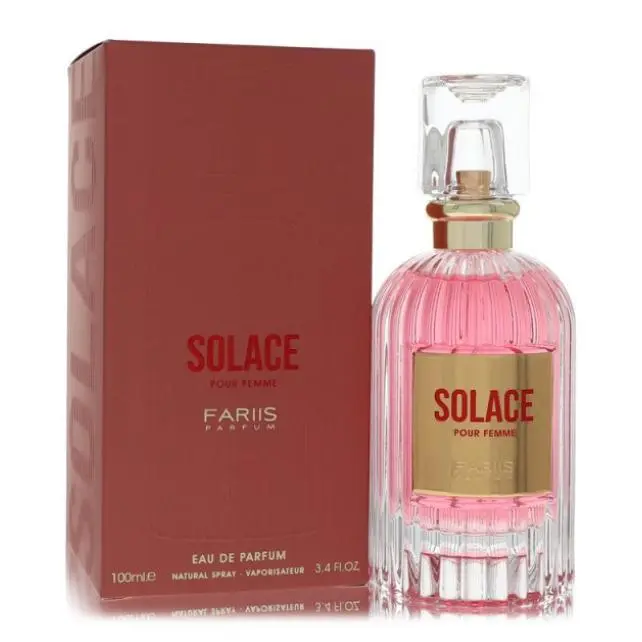PERFUME SOLACE EDP 100ML PARA MUJER------PRESTIGIOSA MARCA FARIIS---DURACIÓN 8 HORAS-----PRODUCTO TOP - 1