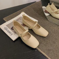 Zapatos Mary Jane de Tacón Bajo para Mujeres Vintage Zapatos de Cintura Gruesa con Anillo - details 4