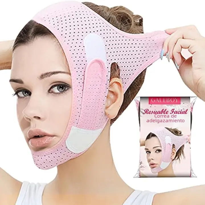 Reducción de papada para hombres y mujeres con lifting facial en forma de V para evitar la flacidez de la piel y USTA - 1