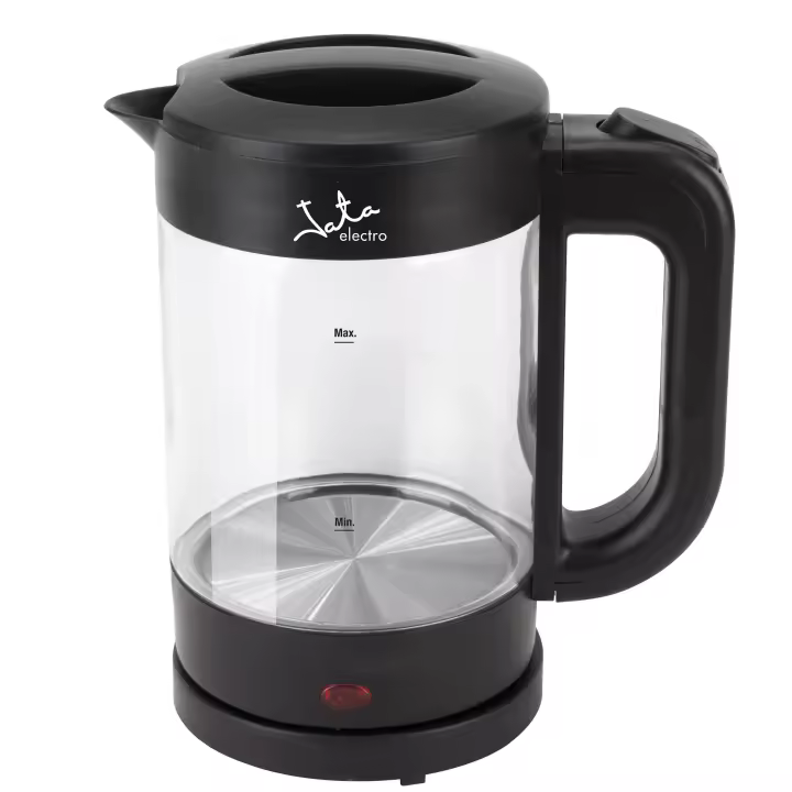 Jata Hervidor de Agua Eléctrico Jarra de Borosilicato Capacidad 1,2 l 1500 w [Clase de eficiencia energética A] - HA702 - 1