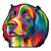 Rompecabezas De Madera En Serie De Perros Juego De Lleranamiento DIY Para Adultos Y Niños Decoración De Hogar Único Y Animal - details 4