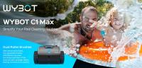WYBOT C1 MAX Robot de piscina inalámbrico con APP, tiempo de funcionamiento de 180-240 minutos, 3 modos de limpieza, escalada de pared, potencia de succión de 65W, hasta 2152 pies cuadrados de área, gris - details 0