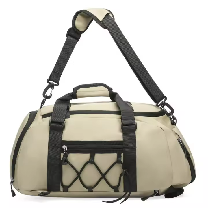 Bolsa de viaje unisex para hombres y mujeres, bolsa de gimnasio impermeable con compartimento para zapatos y compartimento para fútbol, bolsa de transporte de 32 L para deportes y fitness - 1