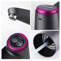 Dispensador De Agua Automático Eléctrico Botón De Control Recargable USB Portátil Para Cocina Oficina Exterior Dispensador De Bebida - details 10