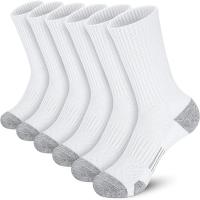 6 Pares De Calcetines De Gimnasio Para Hombres De Talla Grande Con Agarre En La Pista Calcetines Deportivos De Algodón Suave Y Cómodos Para Exterior - details 9