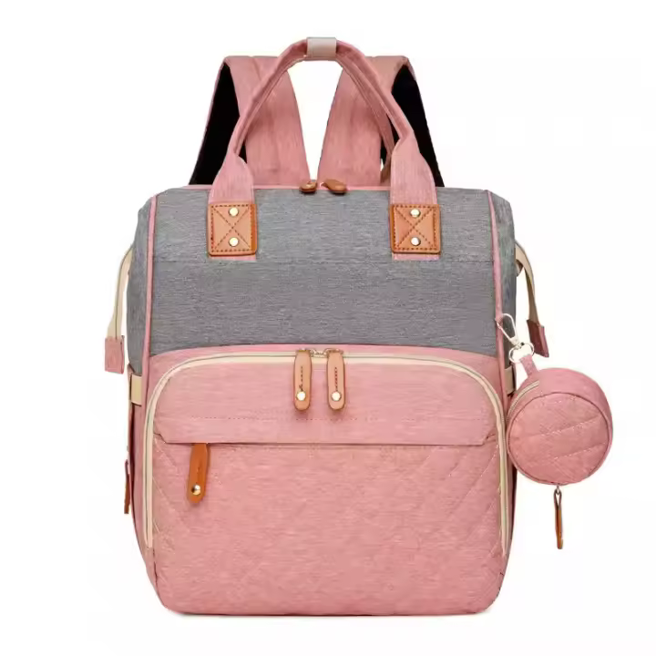 Mochipa Multifunctional para Bebés -Bolso Maternidad, Bolso Cambiador, Largo y De Gran Capacidad Para Viajes y Paseos Diarios, Resistant to Agua, Perfecto Para Pañales De Bebe, With Múltiples Bolsos y Apertura Ancha, ideal Para Padres Moderno - 1