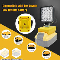 Lámpara Portátil LED Para Batería Dewalt Milwaukee 18V 20V Luz De Trabajo Exterior Sin Cable Herramienta De Emergencia Para Pesca - details 0