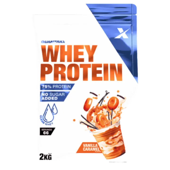 Quamtrax Direct Whey Protein 2 Kg Vainilla Caramelo - 1