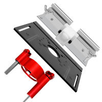 Sistema De Elevación De Router Mejorado Con Placa De Inserto De Aluminio Para Mesas De Trabajo Herramienta DIY Para Carpintería - details 4