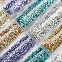 Piedras De Vidrio Rotas Resina Relleno Cristal UV Epoxy Relleno Para DIY Manualidades Arte De Uñas Decoraciones Joyería Hecha a Mano Moldes De Relleno - details 5