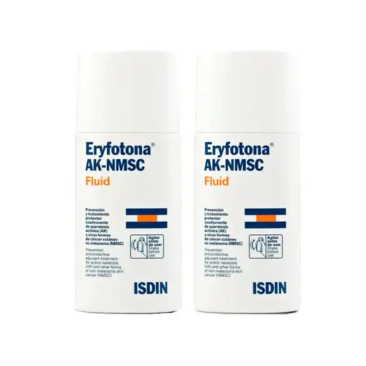 Isdin duplo Eryfotona SPF100+ - Crema Protectora Contra el Cáncer Cutáneo No Melanoma 2x50ml - 1