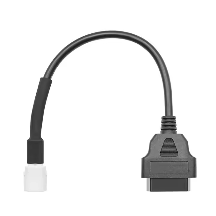 Cable de diagnóstico OBD2 de 4 pines a 16 pines para adaptador de motocicleta - 1