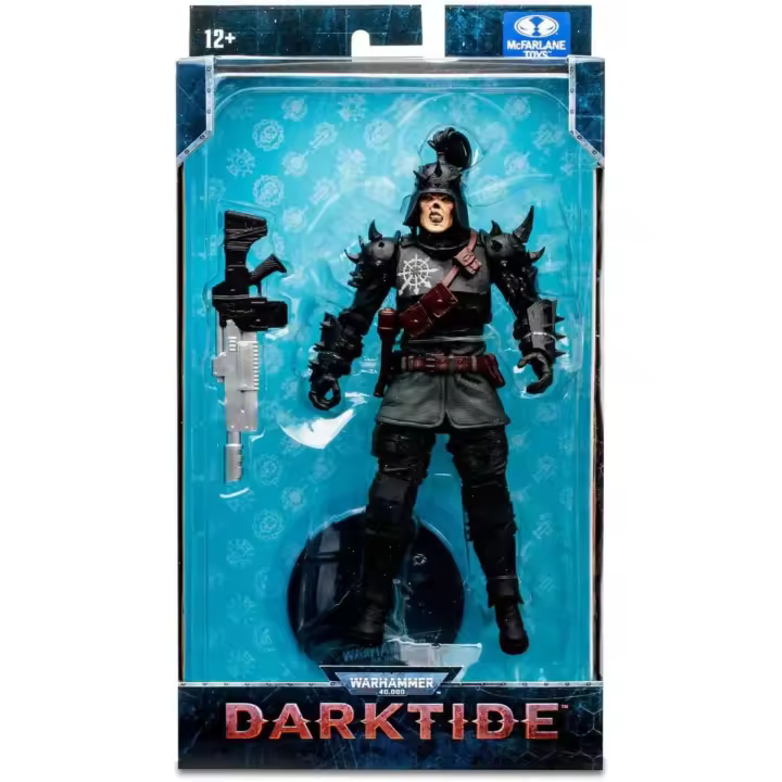 MCFARLANE TOYS - Figura Articulable DARKTIDE - Warhammer 40.000 - Traitor Guard - Plástico - Mide 18cm - Para Mayores de 12 años - 1