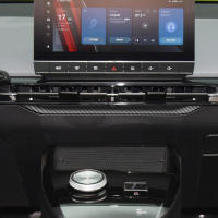 Consola Central De Coche En Fibra De Carbono Para MG 4 MG4 EV 2022 2023 2024 Mulan Salida De Aire Acondicionado Cubierta De Panel De Trims - details 5