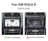 Junsun Android 13 Radio para VW Volkswagen POLO 5 2008 2009 2010 2011 2012 2013 2014 2015 2016 2017 2018 2019 2020 de Coche con Chip Qualcomm de 8 Núcle de Coche con Chip Qualcomm de 8 Núcleos CarPlay Inalámbrico Autorradio Estéreo Pantalla HD Multimedia - details 2
