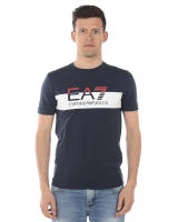 Emporio Armani EA7 Camiseta Algodón Hombre Azul 3GPT69PJ03Z 1554 - details 0