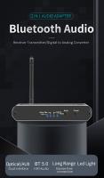 HiFi DAC-transmisor de Audio con Bluetooth, receptor AUX 3,5 MM, RCA, óptico, Coaxial, estéreo, música 5,0, adaptador inalámbrico, convertidor de 192Khz - details 0