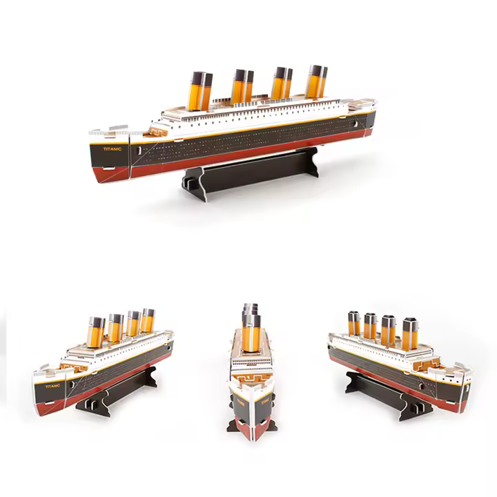 DAM. Puzle 3D Titanic 29x4x10 cm. 29x4x10cm. - 1