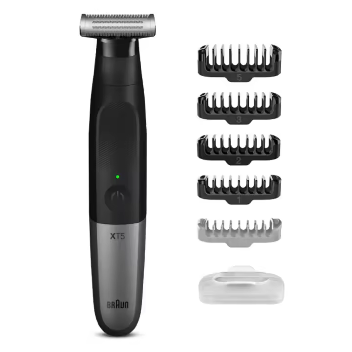 Braun XT5100 cortadora de pelo y maquinilla Negro, Plata - 1