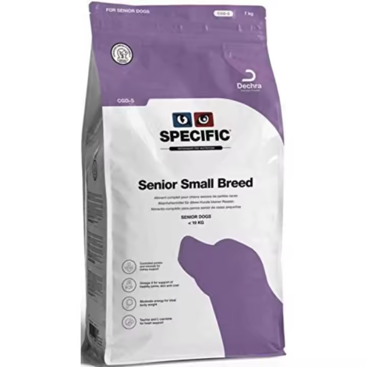 SPECIFIC Pienso para Perros Mayores/Baja Actividad Razas Mini SENIOR SMALL BREED CGD-S, 1 kg - 1