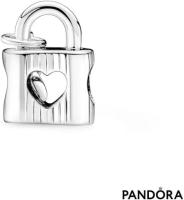 Pandora Moments Charms - Candado y llave de plata de ley，Viene con un embalaje de caja de regalo completo. - details 0