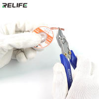 RELIFE RL-0001 Aretes Diagonales De Alta Dureza Y Precisión Para Corte De Alambre Electrónico Y Reparación De Teléfonos Móviles Corta Cables - details 5