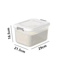 Caja De Almacenamiento De Arroz Grande Dispensador De Granos Jarra De Alimentos Secos Organizador De Cocina Contenedor De Alimentos Para Mascotas - details 13