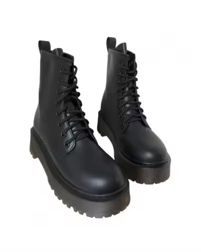 Botas Militares para Mujer Tipo Marten's de Virucci: Estilo Robusto y Durabilidad Notable - 1