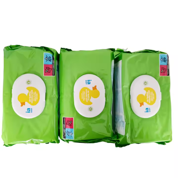 Interapothek Toallitas Bebé Aloe 80 Uds Con Tapa [Pack Ahorro 3 Unidades- 240 Toallitas Total] [Sin Parabenos y Enriquecidas con Aloe Vera] - 1