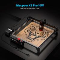 Mecpow X3 Pro Máquina de Grabado Láser 10W con Asistencia de Aire Ajustable, Bloqueo de Seguridad, Parada de Emergencia, Detección de Llamas, Protección Ocular, compatible con LaserGRBL y LightBurn - details 0