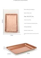 Nueva Bandeja De Almacenamiento De Cosméticos En Acero Inoxidable Para Arte De Uñas Y Equipo Dental Quirúrgico Bandeja Falsas Uñas Plato Herramientas - details 3