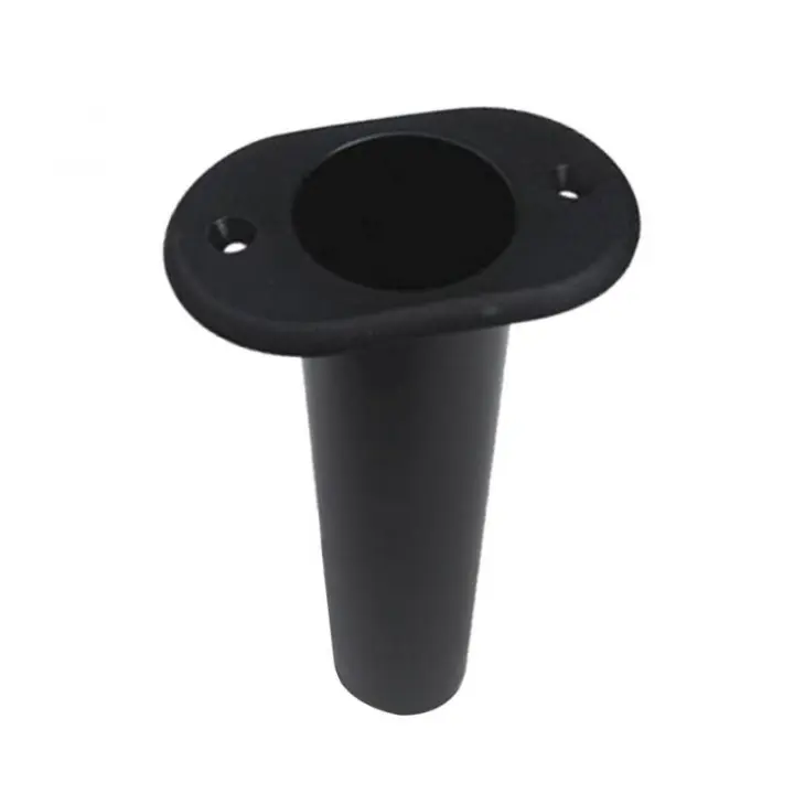Soporte De Barras De Plástico Para Pesca 90 Grados Montaje En Línea Organizador De Almacenamiento Para Barco Yate Marítimo ( Negro ) - 1