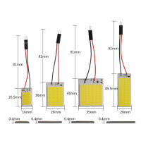 Panel De Luz LED Para Techo De Coche 6000K Blanca COB Con Adaptador De Luz Para Interior De Coche 16/24/36/48 LED Luz De Lectura 2400LM Voltaje 12V BA9S - details 3