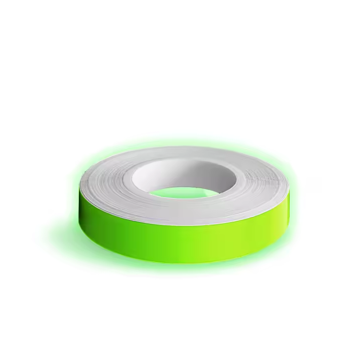 Llantasde Rueda para Ruedas de motorteta Green Fluo de 9 mm x 6 Mt - 1
