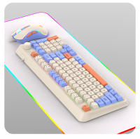 Teclado Y Ratón USB K820 Iluminados Para Juego Ergonómicos Con Funciones Multimedia Para Oficina Y Hogar Compatible Con Laptop Y Desktop Para Hombres Y Mujeres - details 20