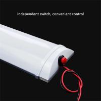 Lámpara LED Para Techo De Camión 72LED 12V 24V Para Interior De RV Camper Barco Y Vehículo Iluminación Tri-row Recta 6500K - details 4