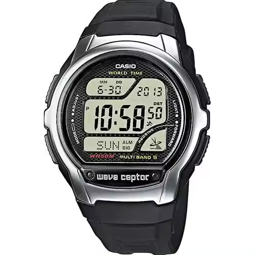 Reloj Casio WV-58R-1AEF para Hombre, Estilo Retro, Multifuncional y Resistente Al Agua - 1