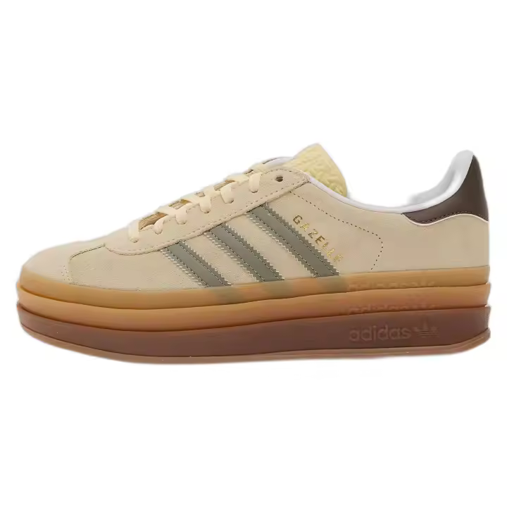 Zapatillas Adidas Gazelle Bold para mujer en color beige - 1