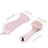 Limpieza Facial Eléctrica Con Cepillo De Silicona Y Masajeador Vibratorio Herramienta De Belleza Recargable Impermeable Para Limpieza Profunda De Poros - details 7