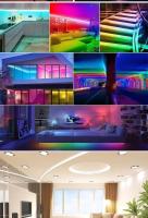 Tira De Luces LED RGB Flexible 5-10M 480LEDS 784LEDS 840LEDS DC 12V 24V CCT RGBCCT RGBW RGBWW Blanco Cálido NW Fita LED Para Decoración De Hogar - details 14
