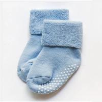 Calcetines De Algodón Para Bebés 2PCS Otoño Invierno Gruesos Y Cálidos Para Niños Y Niñas Antideslizantes Terry 0-3 Años - details 4