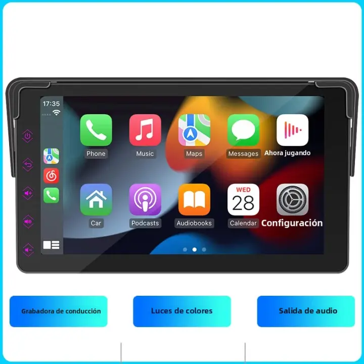 Juguete Inteligente Portátil BQCC 7 Pulgadas Carplay MP5 Soporta Android Auto Bluetooth Universal 2din Reproductor Multimedia Para Coche - 1