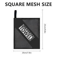 Bolsa de Malla Redonda de tamaño 13*30, Bolsa de Malla transparente Negra con Cremallera, Bolsa de Malla para Toalla de Playa - details 5