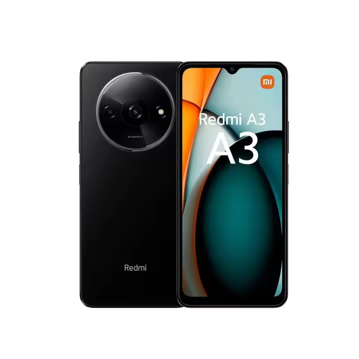 Xiaomi Redmi A3 Smartphone 6.71- 4G 3GB/64GB Doble Cámara AI Negro - 1