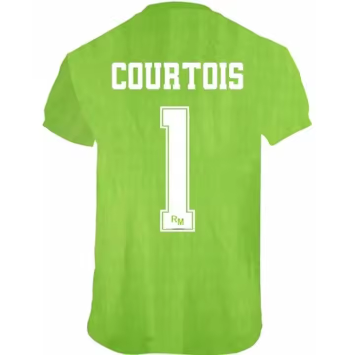 Real Madrid Camiseta Courtois 1 - Inspirada en la Primera Equipación Temporada 2023/2024 - Replica Oficial Licenciada - Aulto - 1