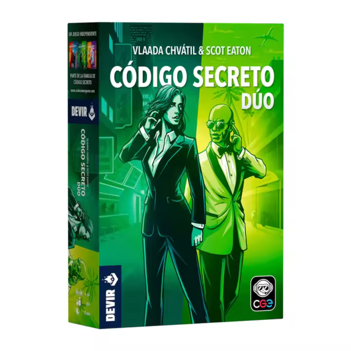 DEVIR CODIGO SECRETO DUO Juego de Mesa - Nuevo a estrenar - Devir - Juego de Espías Cooperativo - 1