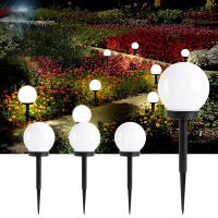 3PCS Luz Solar LED Para Exterior Impermeable Bombilla Blanca Para Jardín Calle Yate Parque Camping Iluminación De Verano - details 0