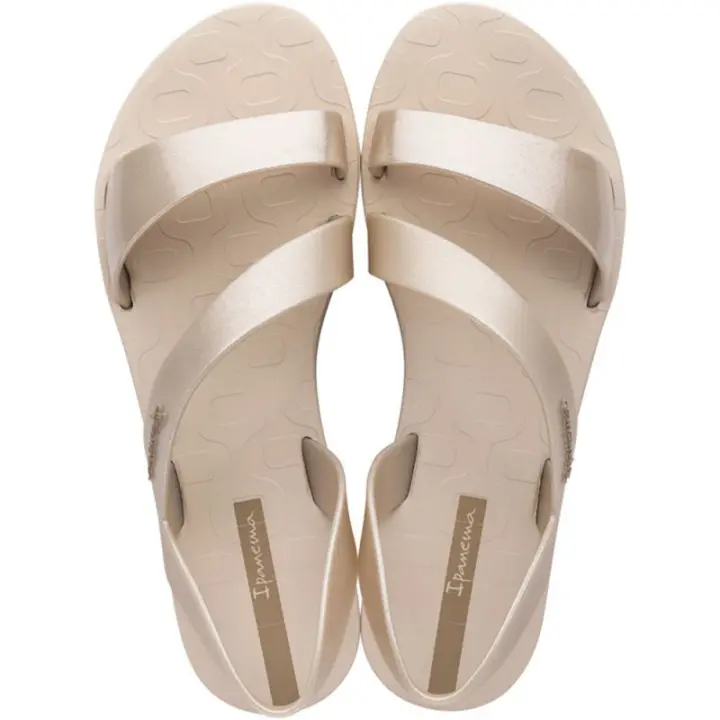 PISCINA  Ipanema modelo Vibe 82429 color beige     SANDALIA MUJER - 1